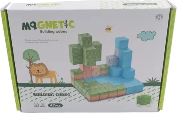 Madej magnetische 3D-Würfel, 47 Teile