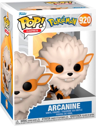 Funko Pop! Games Pokémon Arcanine (Arkani) #920 - 1 Stück