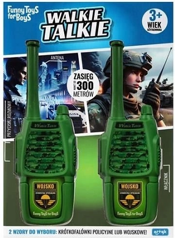 Walkie-Talkie im Militärdesign