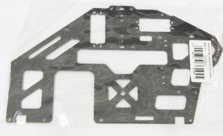 Hauptrahmen links für E-Rix 500 Carbon