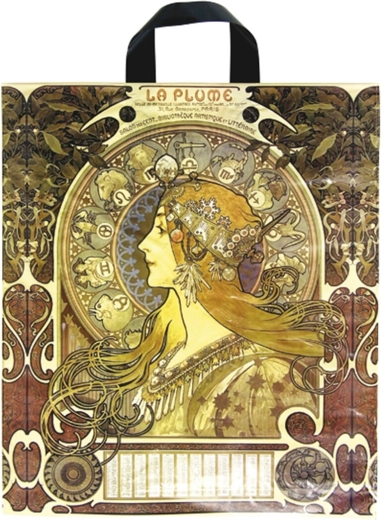 Einkaufstasche A. Mucha 41 × 46 cm