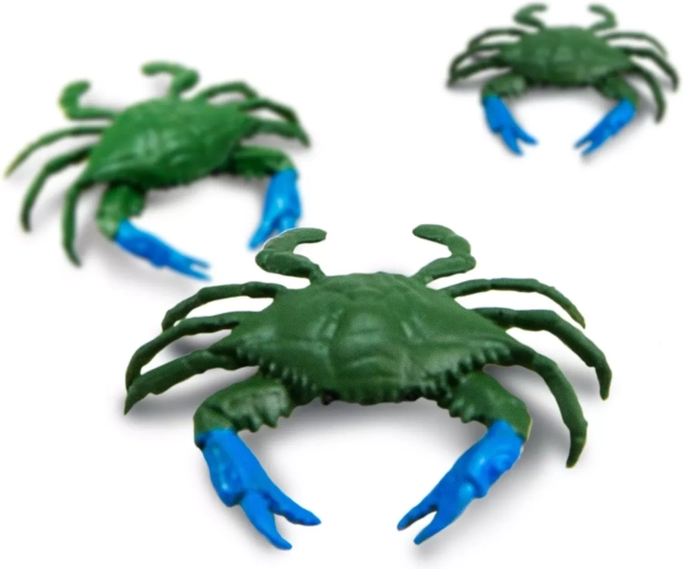 Safari Ltd. blauer Krabbe Good Luck Minis – 1 Stück