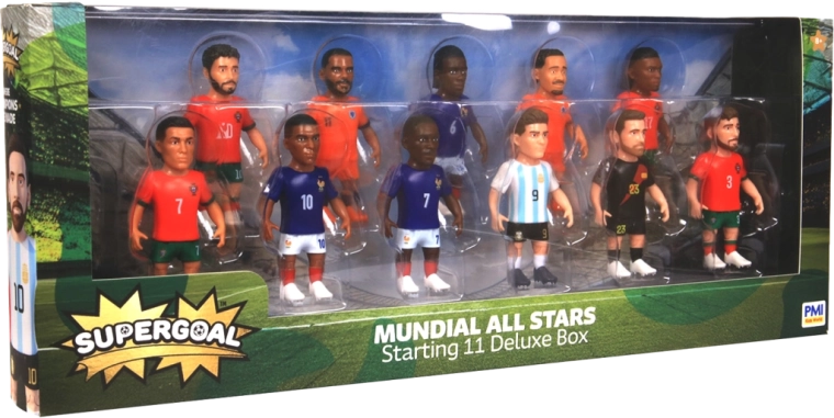 Supergoal Fußballer-Figuren Deluxe Box 11 Stk.
