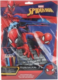 SPIDERMAN-Malset für Kinder