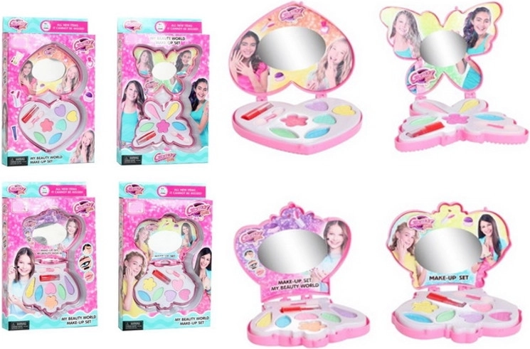 Kinder-Schminkset in geformter Make-up-Palette