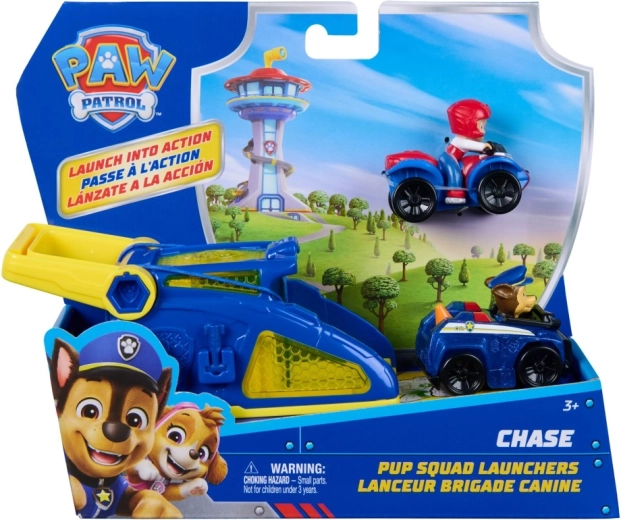 PAW Patrol Abschuss-Rennset mit Chase Autos