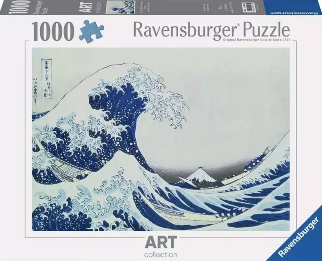 Ravensburger Puzzle Art Collection: Die große Welle vor Kanagawa – 1000 Teile