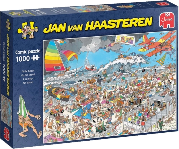JUMBO Puzzle Jan van Haasteren Am Strand, 1500 Teile