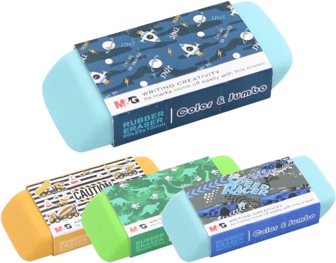 Farbiges Radiergummi – 1 Stück