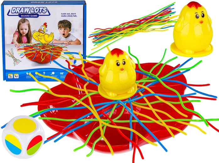 Geschicklichkeitsspiel „Fallendes Küken“ (Bierki) – 1 Stück