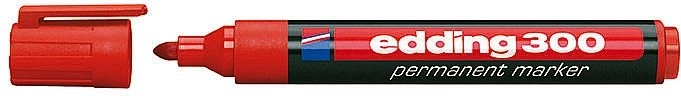 Industrie-Marker EDDING 300 – Rot