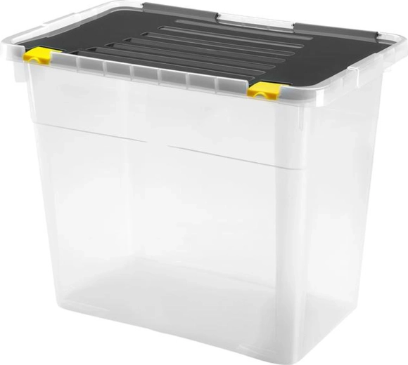 Kunststoff-Aufbewahrungsbox mit Deckel HEIDRUN One 72 l