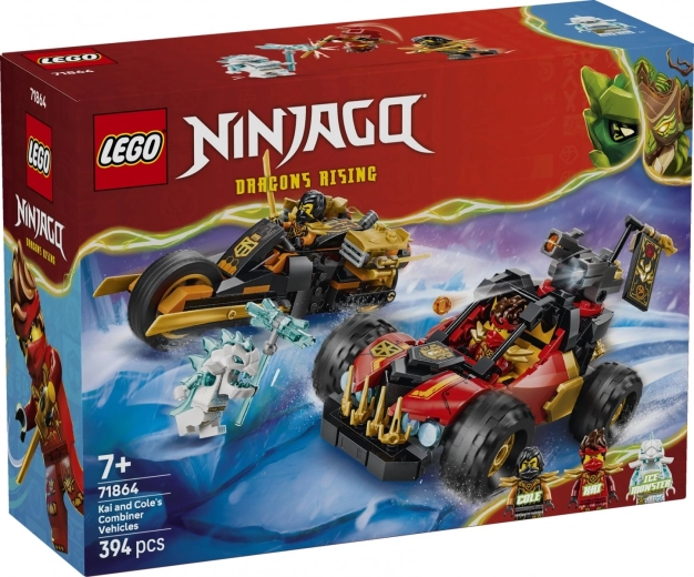 LEGO NINJAGO Mehrzweckfahrzeuge von Kai und Cole