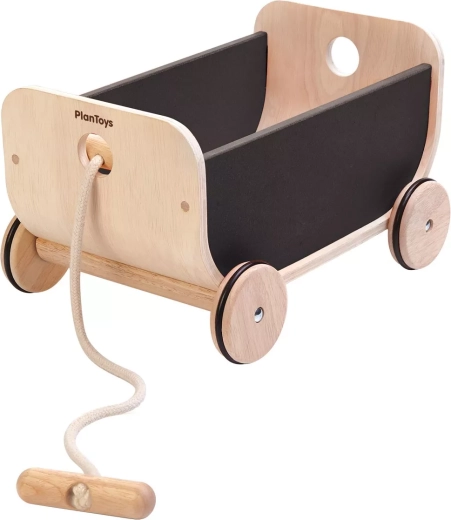 PlanToys Holzfahrzeug schwarz