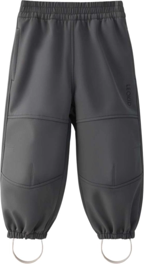 Leokid Kinder-Softshellhose Vic Asphalt Gr. 86