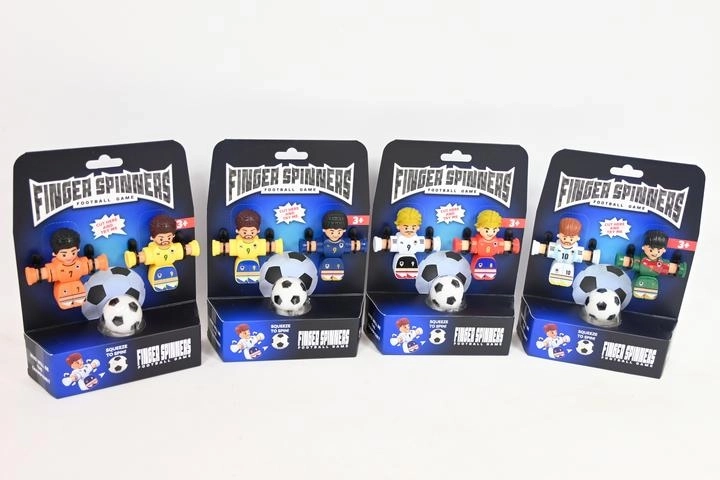 Finger-Spinner Tisch-Mini-Fußball – 2 Spieler und Ball