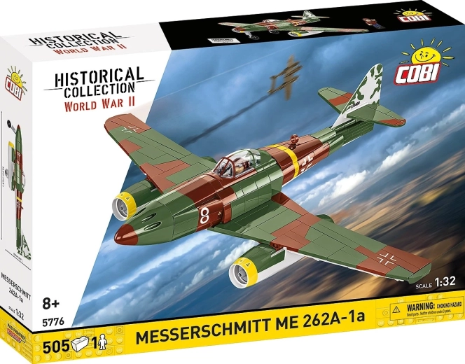 COBI Messerschmitt Me 262A-1a Schwalbe Klemmbaustein-Bausatz 505 Teile 1:32