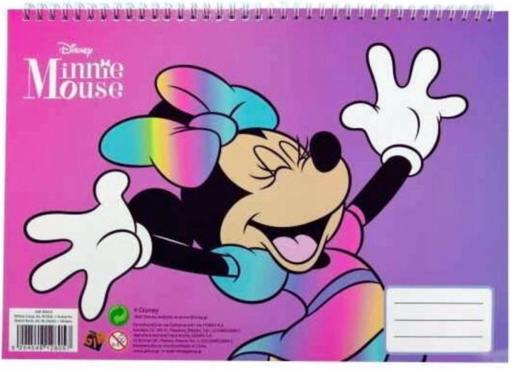 Spiralblock mit Stickern Minnie - 1 Stück