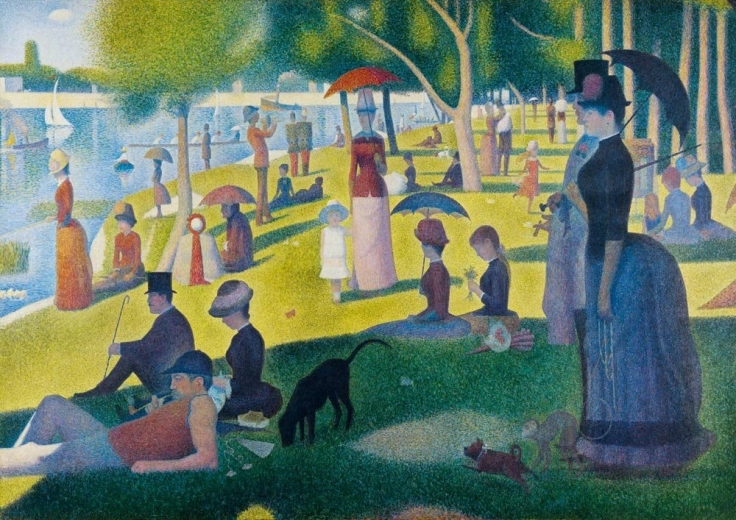 Bluebird Puzzle Ein Sonntagnachmittag auf der Insel La Grande Jatte, 1000 Teile