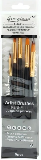 Set runder Pinsel 2, 6, 8, 10 und 12