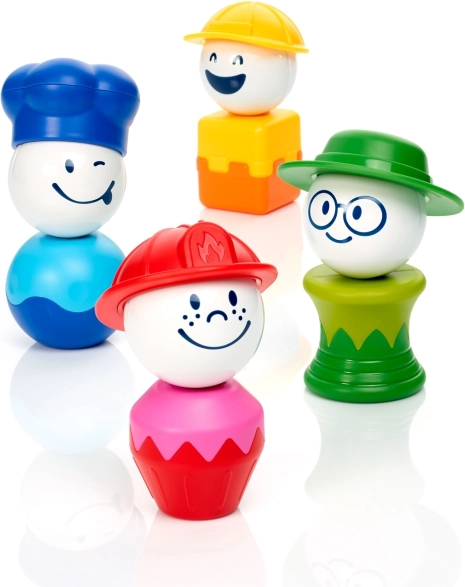 SmartMax Moji Erste Menschen – magnetisches Konstruktionsset 12 Stk.