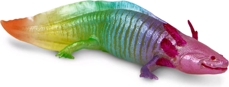 Safari Ltd. Figur „Regenbogen-Axolotl“ – 1 Stück