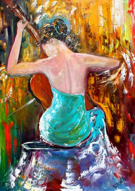 Puzzle ENJOY Rhapsodie in Blau 1000 Teile