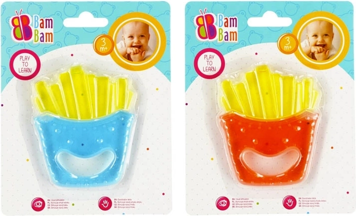Beißring Pommes frites - 1 Stück