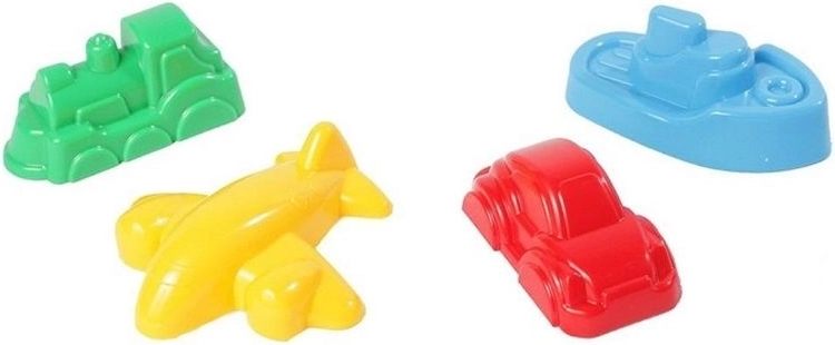 TechnoK Sandförmchen-Set Fahrzeuge