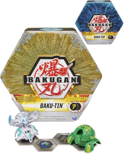 Spin Master Bakugan Blechbox mit exklusivem Bakugan und Zubehör