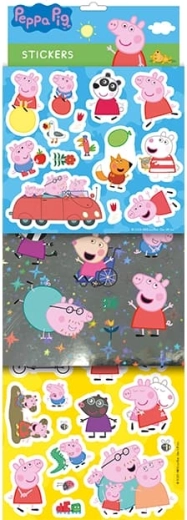 Peppa Wutz Sticker – Set mit Folieneffekt und Glitzer