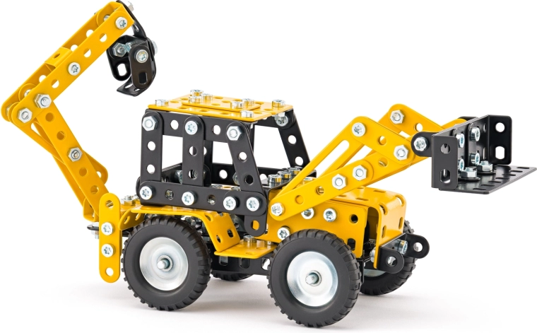 Merkur Bagger mit Tieflöffel (358 Teile)