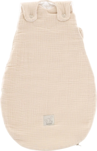 Träumeland äußerer Schlafsack Liebmich aus Musselin beige 62/68