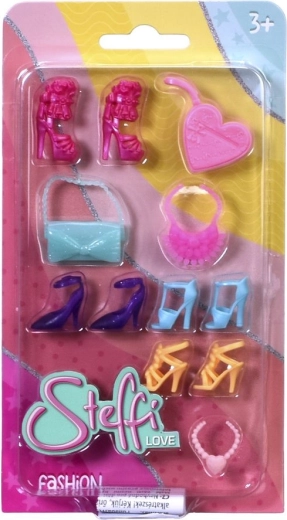 Set mit Modeaccessoires für die Steffi-Puppe