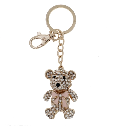 Schlüsselanhänger Bär PINK