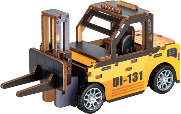 2Kids Toys 3D-Holzpuzzle Gabelstapler