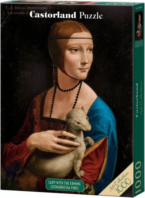 Puzzle 1000 Teile Dame mit dem Hermelin von Leonardo da Vinci Art Collection