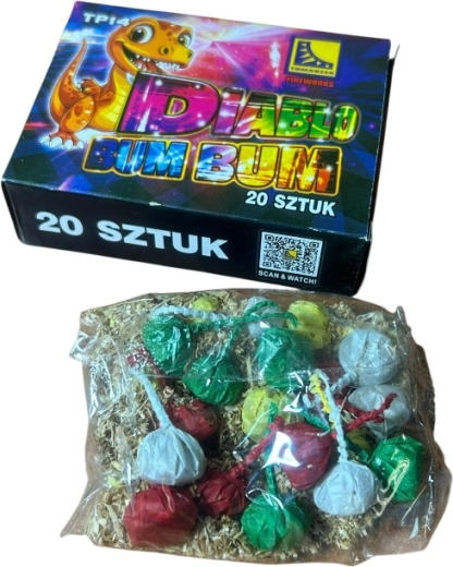 Mega Knallkugeln - 20 Kugeln