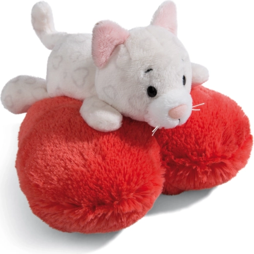 NICI Plüschkätzchen mit Herz 13 cm