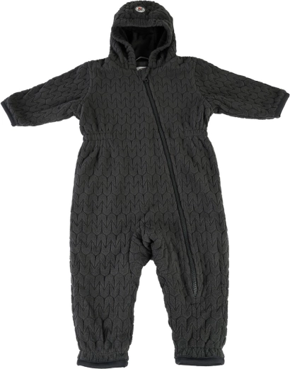 Lodger Kinder-Fleece-Overall Skier Empire Pigeon (3–6 Monate)