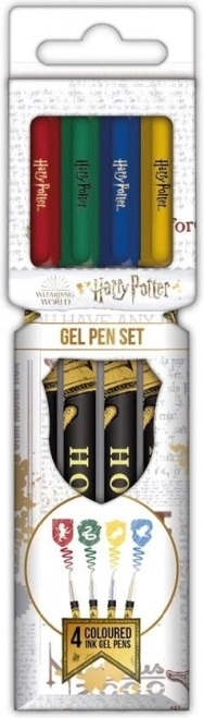 Farbige Gelstifte HARRY POTTER – Set mit 4 Stück