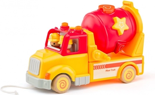 Bunte Kinderbetonmaschine mit Formsortierer und Effekten