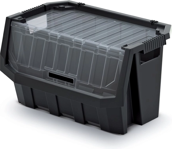 Kunststoff-Aufbewahrungsbox Truck Max Plus 26 l mit transparentem Deckel
