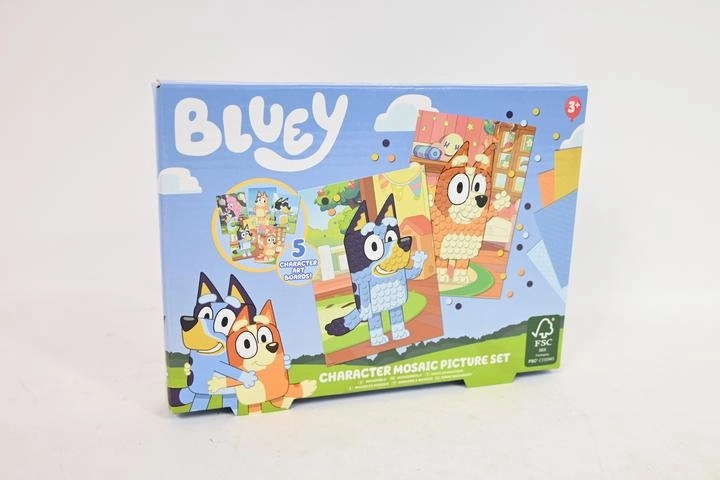 Bluey Mosaik-Set mit Stickern