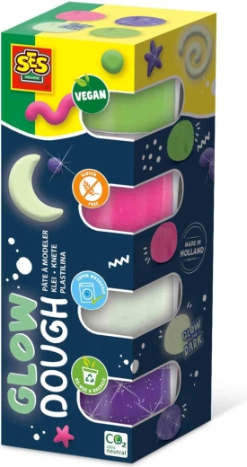 Leuchtende Knete Feel good 4 × 90 g