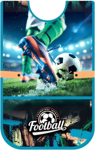 Kinder-Malschürze im Poncho-Stil Fußball
