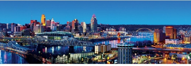Panorama-Puzzle MASTERPIECES Cincinnati, Ohio 1000 Teile