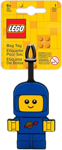 LEGO Minifigures Silikon-Gepäckanhänger Blue Spacebaby – 1 Stück
