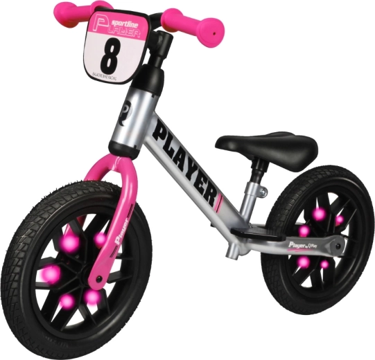 Qplay Laufrad Player pink