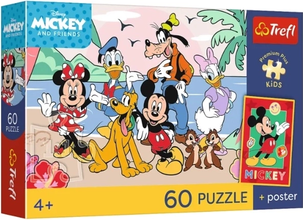 Kinderpuzzle PremPlus Kids Wesoła misja 60 Teile - 1 Stück